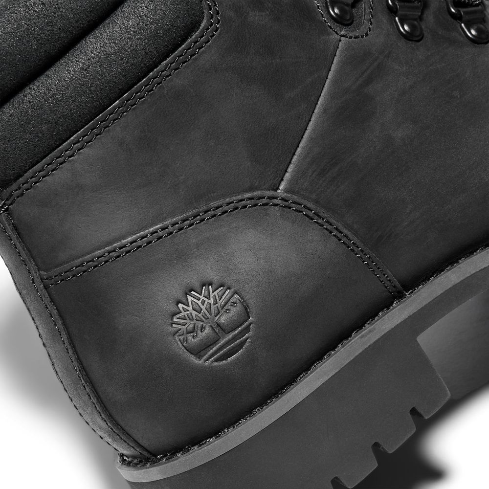 Botas de Montaña Timberland Mujer Ellendale Mid Negras - Chile PZQ-285714